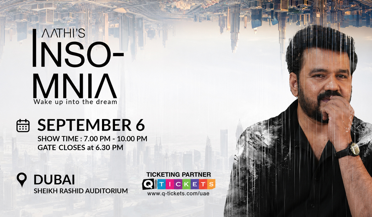 Aathi’s INSOMNIA Returns to Dubai: Book Tickets for the Mind-Bending Live Show